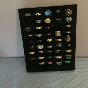 Assorted Fashion Rings Collection
